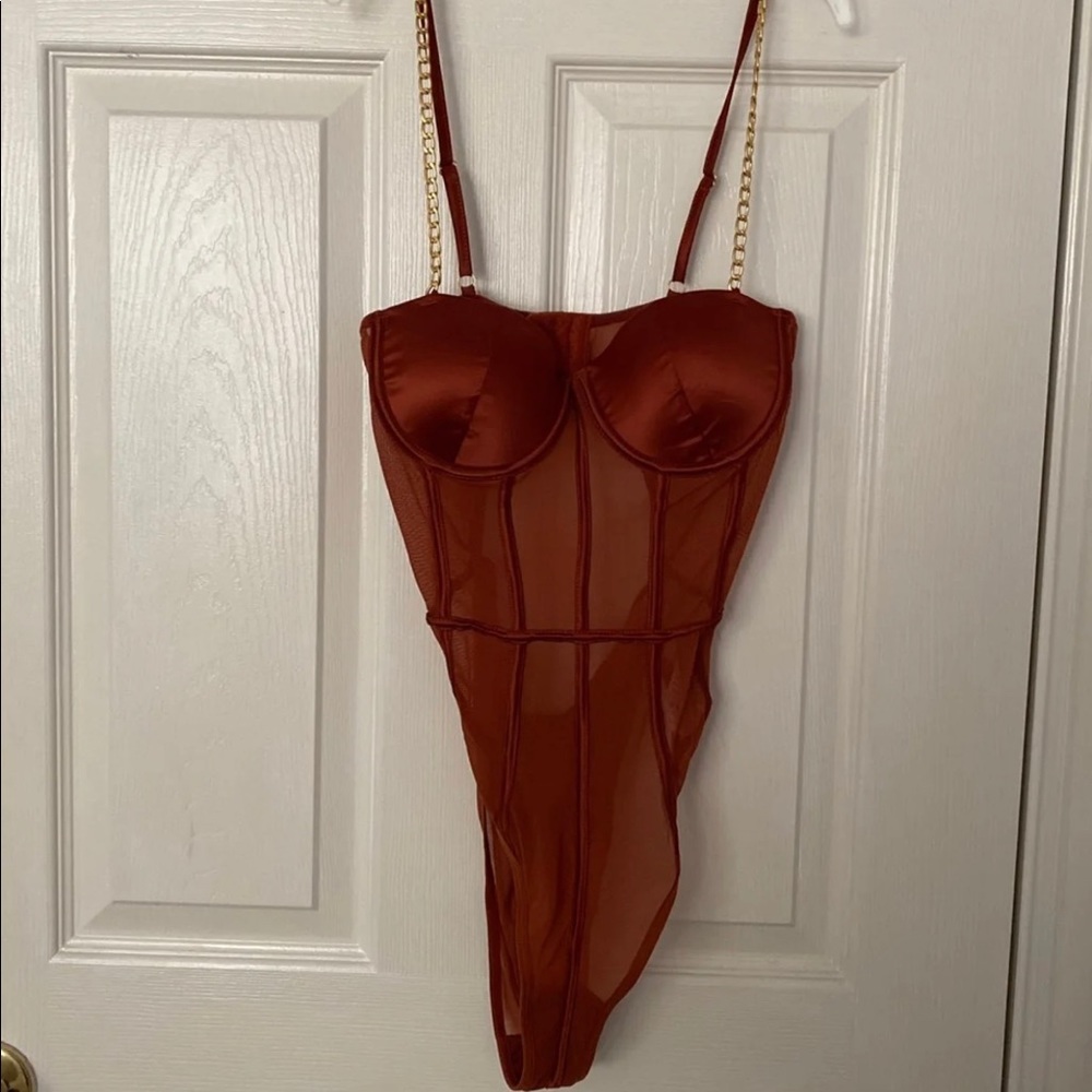 Chain to your body bodysuit